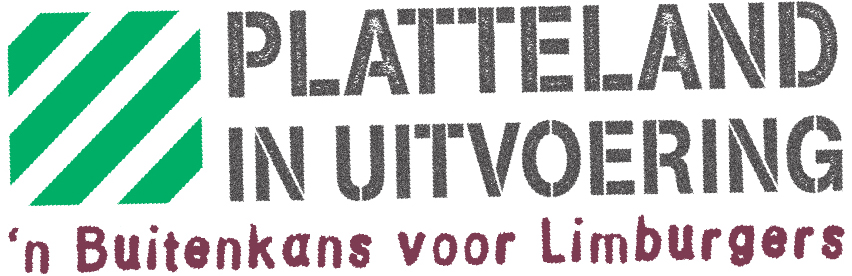 Platteland in uitvoering Logo